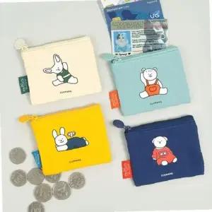 귀여운 핑크풋 꼬망 카드파우치 카드케이스 카드지갑