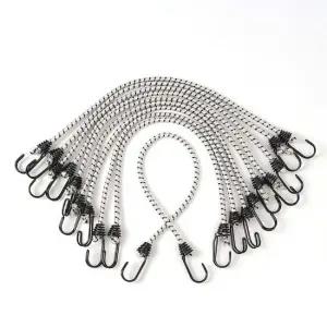 [무료배송] 캠핑 텐트 스트레치 코트 로프 고무줄 탄성끈 10p