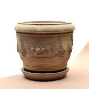 빈티지 아쿠아 토분 오리진플라워 26x25cm (WFKAZGO)