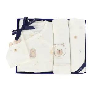갤러리아 (,말띠,임신축하,태교,출산)새싹곰오가닉곰배냇슈트,쁘링손수건10