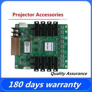 LED 수신 카드 MRV208-N 풀 컬러 동기화는 8개의 표준 HUB75E 커넥터를 사용하여 호환하도록