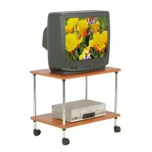 2단거실장 메탈선반 드레스룸 모니터선반 2단 TV 업소 (WFKBJ4C)