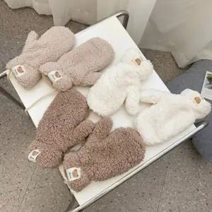 여성 뽀글이 벙어리 장갑 겨울장갑