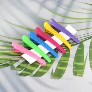 [셀러에이드]미용실 머리핀 앞머리핀 컬러 머리집게 헤어 집게핀 앞머리집게핀