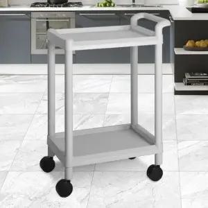 고품질 2단서방카 서빙카트 외식업체 음식서빙카트 2단 바퀴 10인치 (WFKBK93)