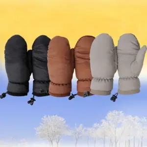 겨울장갑 혹한기 대경 여성 벙어리장갑 방수 방한 기모 스키 스포츠 보드 등산 레저 패션 따뜻한 장갑