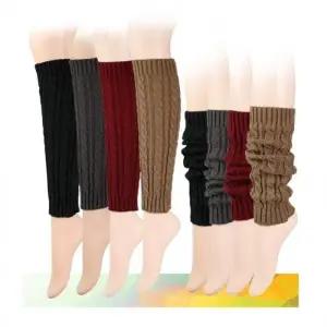 고급 패션 컬러 니트 다리토시 종아리 발목 겨울 방한 따뜻한 레그 손 발 다리 토시