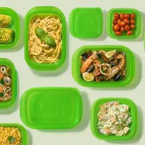 [하프클럽/]야채통 세트 용기 반판 보관 선물 정리 5개입