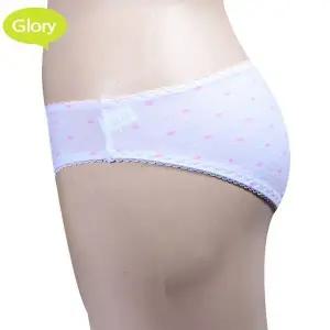 [하프클럽/]핑크하트 패턴 아동용 삼각팬티 주니어 속옷 편안한 착용감 키