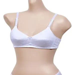 [하프클럽/]하트 구름 디자인 노몰드 초경량 주니어 2단계 AA컵