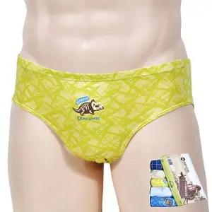 [하프클럽/]소프트 순면 아동 삼각팬티 아기 다이노 땀흡수 남아용 팬티