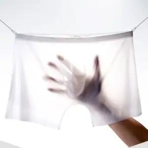 남성 드로즈 심리스 아이스 쿨 팬티 무봉제 투명 속옷 남자 사각 삼각 선물