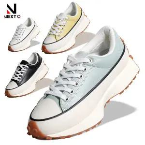 넥스트큐 스니커즈 키높이 소가죽 여성 골프화 국내제조 WP1017