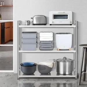 3단900선반 스테인레스선반 자취방 틈새수납함 3단900 창고 극세사 (WFKBKIV)