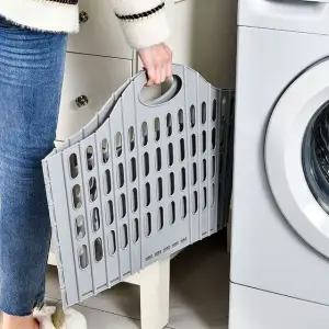 접이식 대용량 세탁물 빨래바구니 장난감 보관함 (WFKBA3A)
