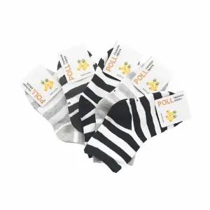 국산 7-8세 초등학생 큰줄무늬 중목 양말 5켤레 세트 랜덤발송