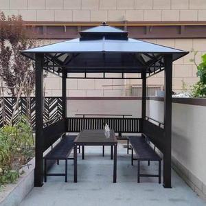 야외정자 조립식오두막 파고라 파빌리온 조립식정자 원목 세트 옥상 정자 없음 휴식