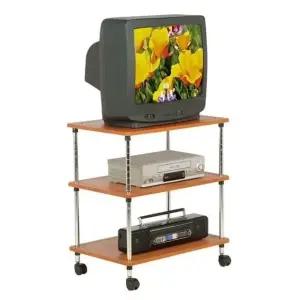 3단거실장 메탈선반 드레스룸 튼튼선반 3단 이동식 음식점 (WFKBK86)