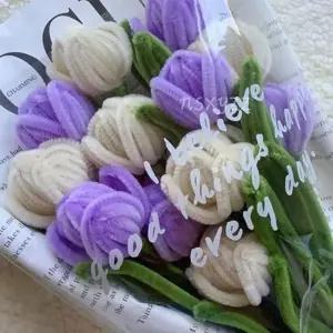 꽃 튤립 키트 꽃다발 만들기 교육 학습 재료 준비물 (WFKBR96)