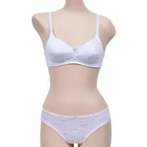 발랄한 주니어 AA컵 노와이어 브라팬티세트 WFIPU5H