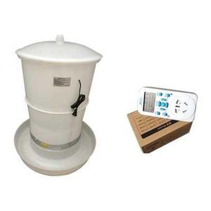 자동 닭모이 급여기 비둘기 내하중 피더 배식기 공급기 기계 60cm 농업용 모이통