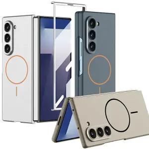 갤럭시Z폴드7 제트 지 컬러 맥세이프 링 액정 풀커버 매트 하드 핸드폰 케이스