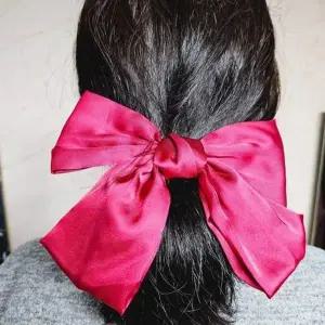 [콩심팥심]헤어핀 리본 연주회 머리핀 왕리본 공연 행사 모임 기