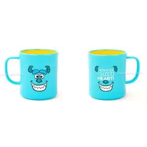 남자 유아 캐릭터 물컵 디즈니 설리 키요 더블컬러 핸들 머그컵 텀블러 휴대용물통