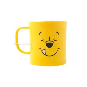 어린이 캐릭터 물컵 디즈니 곰돌이푸 키요 더블컬러 핸들컵 유치원물통 국민빨대물병