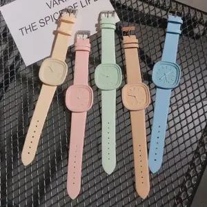 아날로그 손목시계 파스텔 여성시계 학생 학원 (WFKBRLE)