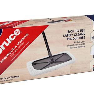 브루스 하드우드 & 라미네이트 청소 시스템 테리 천 걸레 커버