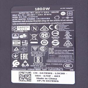 Dell Inspiron One 2350 W07C002 Vostro 15-7580 LA180PM180 노트북 AC/DC 어댑터 전원 충전기