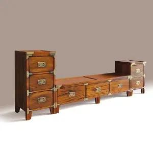 소나무원목 거실장 212 원목장문갑