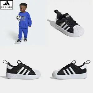 [아디다스키즈] IH3504 아디다스 ADIFOM SUPERSTAR (130-160) 슈퍼스타 슬립온 애기신발 걸음마신발 HPKK