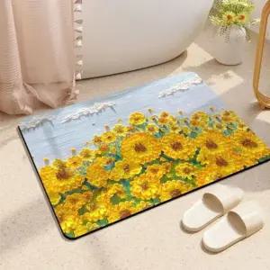 해바라기 발매트 규조토 물기흡수