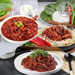 [맘스킹]속초오마니 쭈꾸미볶음/낙지볶음 3종