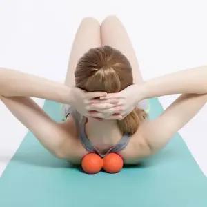 더블 셀프 지압 마사지공 릴렉스 안마 라크로스볼