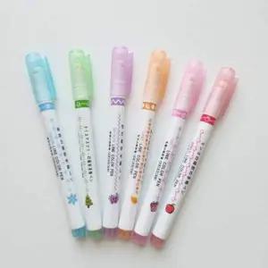 선물트리 꾸밈펜 데코펜 스템프펜 6색 다이어리펜 아