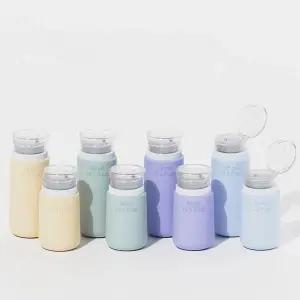 기내반입 실리콘 화장품공병 샴푸공병 4개 세트 로션공병 여행용샴푸통