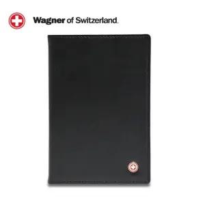 SwissWagner 천연소가죽 여권지갑(블랙)