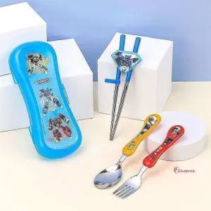 또봇 케이스세트 스텐젓가락 익스슬림 스푼포크yza190