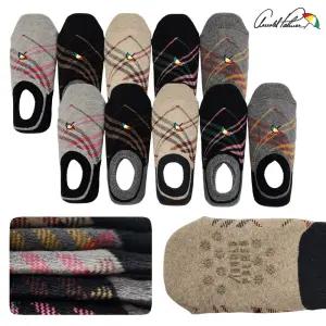 [아놀드파마]아놀드파마 여자 미끄럼방지 논슬립 덧신 양말 10족 통파일 겨울용 국산 선물