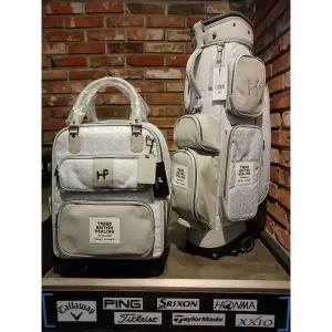 2025 힐크릭 여성 휠 캐디백 골프백 세트 그레이