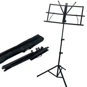 [하프클럽/]연주회스탠드 기타 악보대 3단 원터치 악보스탠드 접이식