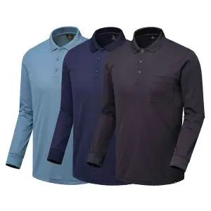 [하프클럽/]긴팔티셔츠 MT-2201 긴팔 근 작업복 TBUC 카라티 쿨론티 티