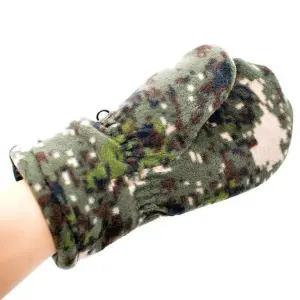 [하프클럽/]군사용 벙어리 장갑 디지털 캠프 극세사 군용 손 보호