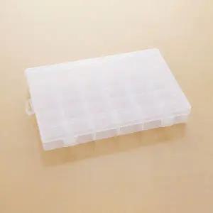 [하프클럽/]비즈 보관 용기 투명 수납통 낚시용품 정리함 정리박스