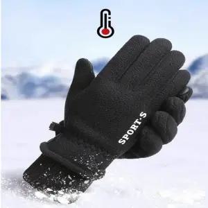 2컬러 데일리 남녀공용 겨울장갑 미끄럼방지 스마트터치장갑