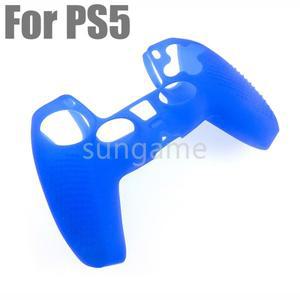 [호환품]소니호환 플레이 스테이션 Dualshock 5 PS5 컨트롤러 케이스 용 도트 실리콘 커버 스킨 1pc 미끄럼