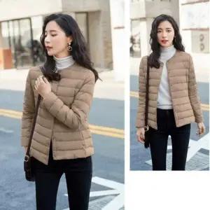 코트 겨울 포함 기모패딩 경량패딩 오리털 여성경량패딩 점퍼 오리털 숏패딩 점퍼 패딩 파우치